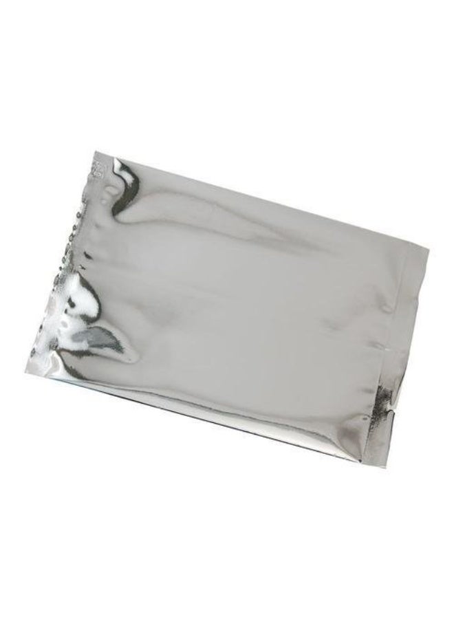 NAVNATH ENTERPRESS Eco-Friendly Silver Foil Pouches for Food Packaging - Pack of 100 - Image 2